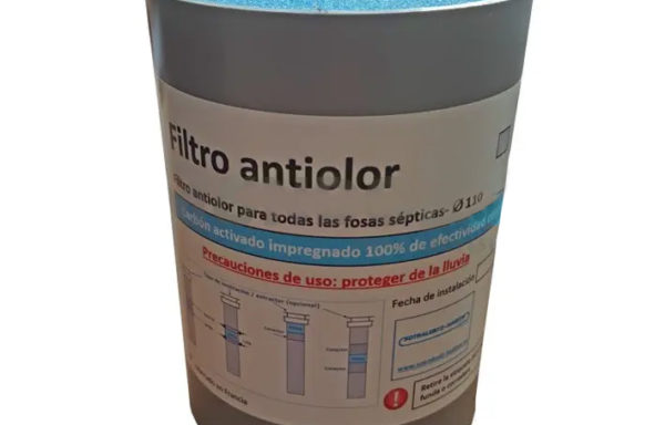 Filtro antiolor fosas sépticas